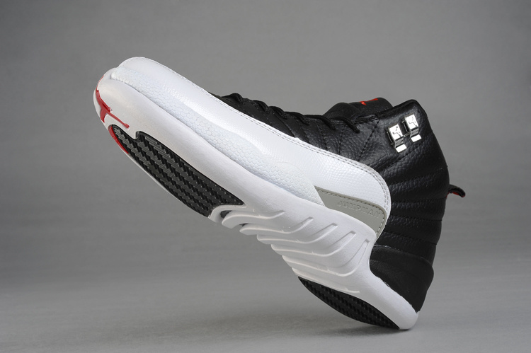 Air Jordan 12 Women Shoes Aaa Black/White Online